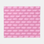 4 Leaf Klee Fleecedecke (Vorderseite (Horizontal))