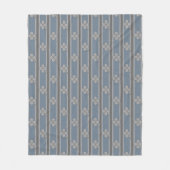 4 Leaf Klee Fleecedecke (Vorderseite)