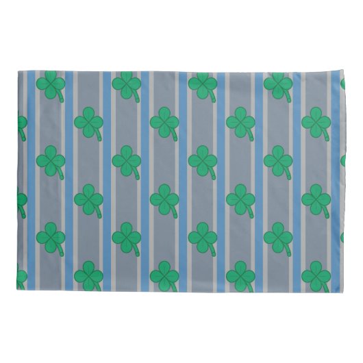 4 Leaf Klee Kissenbezug (Rückseite)