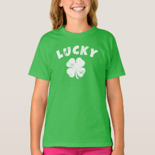4 Leaf Lucky Clover St. Patrick's Day T - Shirt