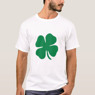 4 LEAF-ÜBERSCHREITENDES KLEEBLATT 4 ZOLLBAR T-Shirt
