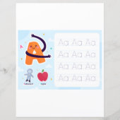 4 Learn To Spell Letter A Teacher Home Schooling (Vorderseite)
