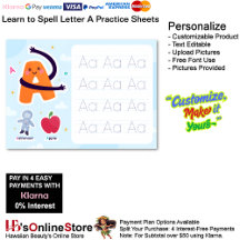 4 Learn To Spell Letter A Teacher Home Schooling