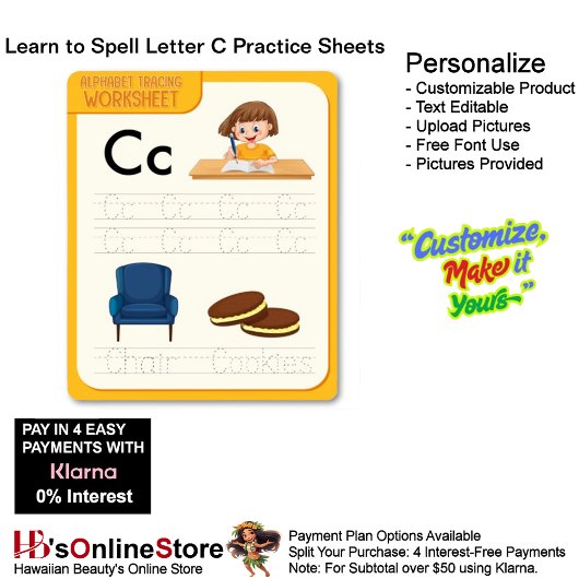 4 Learn To Spell Letter C Teacher Home Schooling