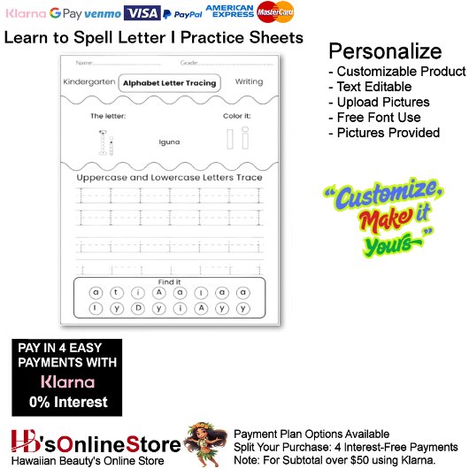 4 Learn To Spell Letter I Teacher Home Schooling