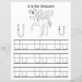 4 Learn To Spell Letter U Teacher Home Schooling (Vorderseite)