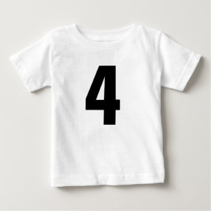 4. Lebensjahr 4 Kleinkinder T - Shirt