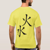 4 Lebensmodeelemente T - Shirt (Rückseite)