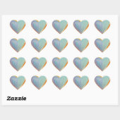 4 Liebe Herz Art Aufkleber Decals (Blatt)