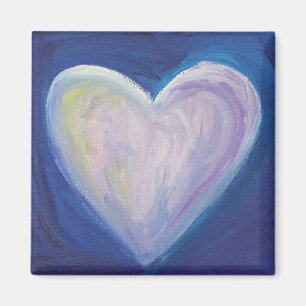 4 Liebe Herz Kunst Inspiration Kühlschrankmagnet