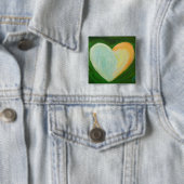 4 Liebe Hört Kunstmalerei Lapelstift oder Tasten Button (Beispiel)