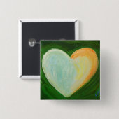 4 Liebe Hört Kunstmalerei Lapelstift oder Tasten Button (Vorne & Hinten)