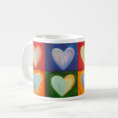 4 Lieben Kunst  Kaffeemaschine Tasse (Vorderseite Links)