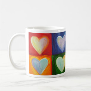 4 Lieben Kunst  Kaffeemaschine Tasse