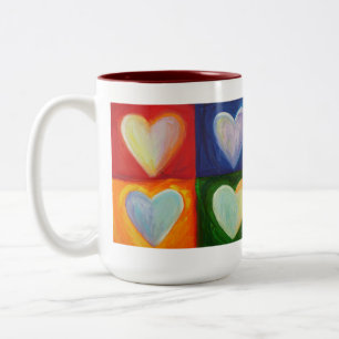 4 Lieben Kunst Kaffeemaschine Tasse