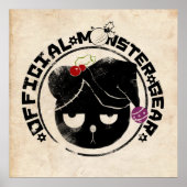 4 Little Monsters - Michael Holiday Logo Poster (Vorne)