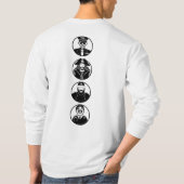 4 Lords Degeneration Long Sleeve T T-Shirt (Rückseite)