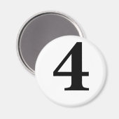 4 MAGNET (Vorderseite/Rückseite)