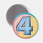 4 MAGNET (Vorderseite/Rückseite)