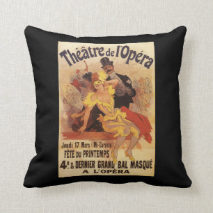 4. Maskenball im Theatre de l'Opera Kissen