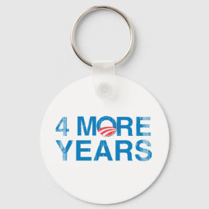 4-MEHR-JAHRE-OBAMA Vintage.png Schlüsselanhänger