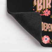 4. Mein Geburtstag, Unabhängigkeitstag Mousepad (Ecke)