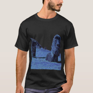 4 Moai, Osterinsel T T-Shirt