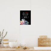 4.Mose 6:24 Der Herr segne dich Poster (Küche)