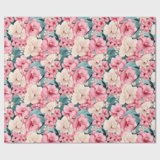 4 Muster Geschenkpapier (Flach)