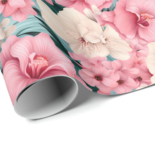 4 Muster Geschenkpapier (Rolleneckpunkt)