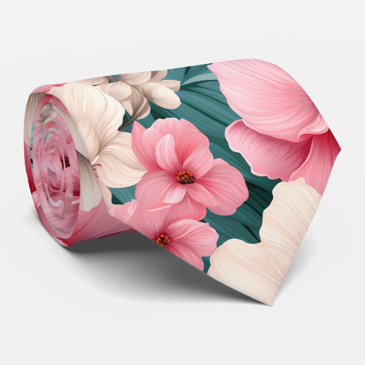 4 Muster Krawatte (Gerollt)