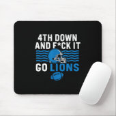 4. Nach unten und Fick it Go Lions Mousepad (Mit Mouse)