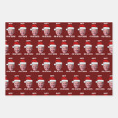 4. Osterfeier am 4. Juli Joe Biden Geschenkpapier Set (Vorderseite 3)