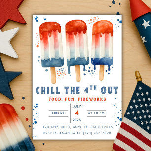 4. Out 4. Juli Unabhängigkeitstag Einladung