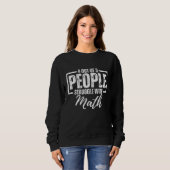 4 Out Of 3 People Struggle With Math Teacher Sweatshirt (Vorne ganz)