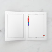 4 Paintbrushs Grußkarte Karte (Innenseite)