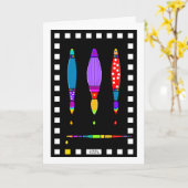 4 Paintbrushs Grußkarte Karte (Gelbe Blume)