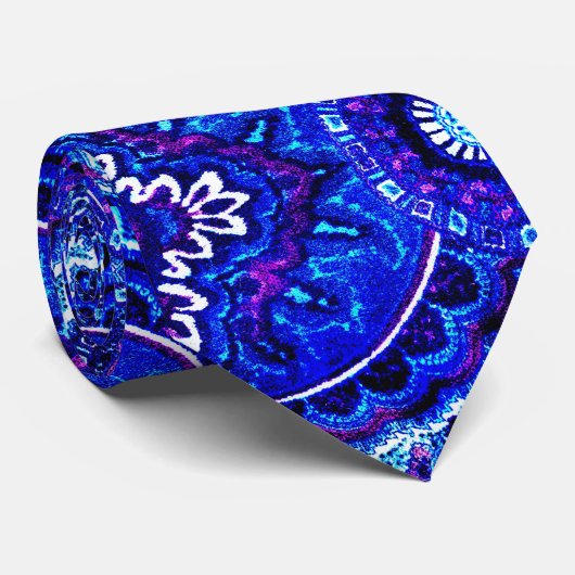 4 Paisley 2 Krawatte (Gerollt)