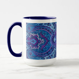 4 Paisley Tasse