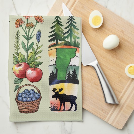 4-Panel Vermont Outdoors  Geschirrtuch (Viertel Falte)