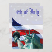 4. Party Einladung Juli (Vorne/Hinten)