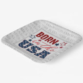 4. Party MADE in den USA Pappteller (Gewinkelt)