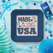 4. Party MADE in den USA Pappteller (Party)