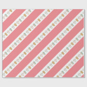 4 Pastelltücher Fliegendes Umschlagpapier Geschenkpapier (Flach)