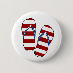 4. patriotischer amerikanischer Flagge Julis Button