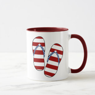 4. patriotischer amerikanischer Flagge Julis Tasse