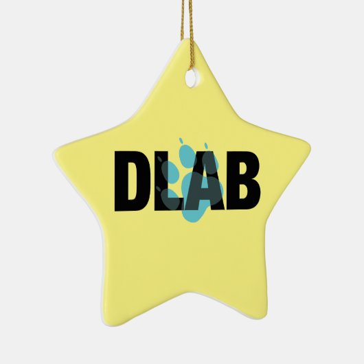 4 Paws Adrift/DLAB Keramik Ornament (Rechts)