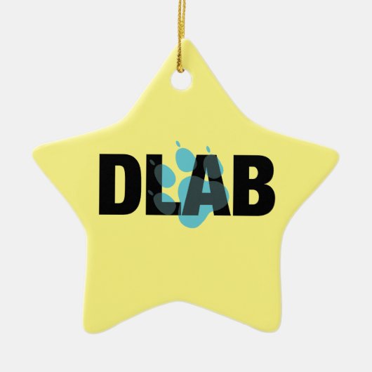 4 Paws Adrift/DLAB Keramik Ornament (Vorne)