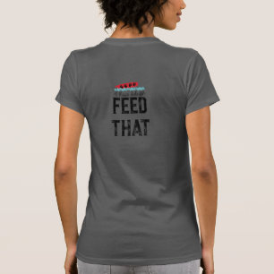 4 Paws Adrift Gefüttert, dass Womens kurze Schläfc T-Shirt