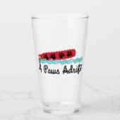4 Paws Adrift Pint Glas (Vorderseite)